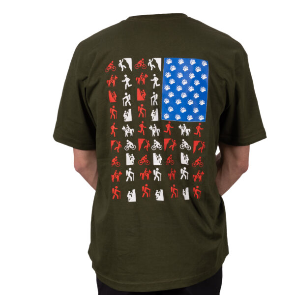 Men's Outdoor Patriot T-Shirt - Image 5