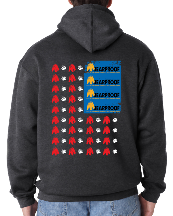 Men's Bear Patriot Hoodie - Image 4